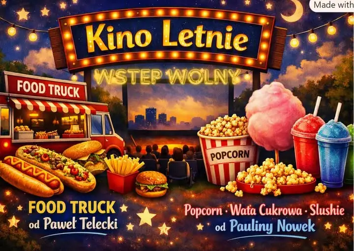 Kino Letnie w Stąporkowie: film, food trucki i słodkości – wstęp wolny