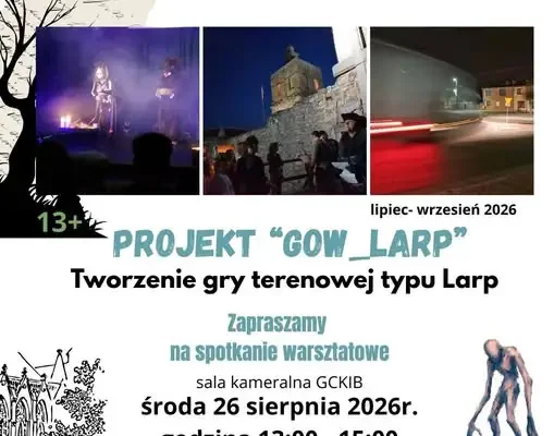 Warsztaty LARP w Gowarczowie – stwórz własną przygodę!