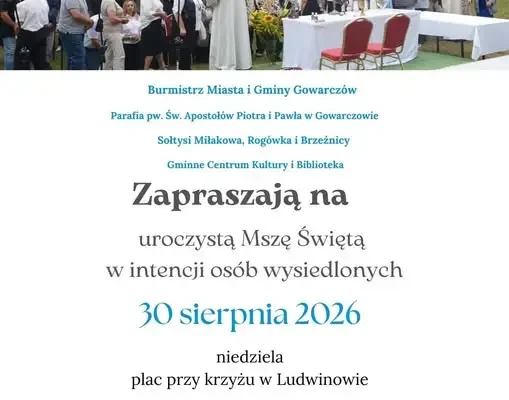 Uroczystości w Ludwinowie: Pamięć o wysiedlonych mieszkańcach 18 wiosek