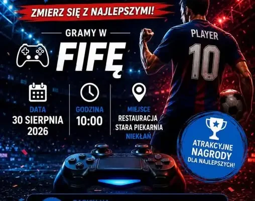 Turniej FIFA 25 w Niekłaniu – zapisy trwają!