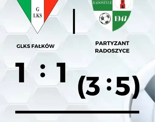 Pucharowe rozczarowanie w Fałkowie: Gminny Klub odpada po karnych