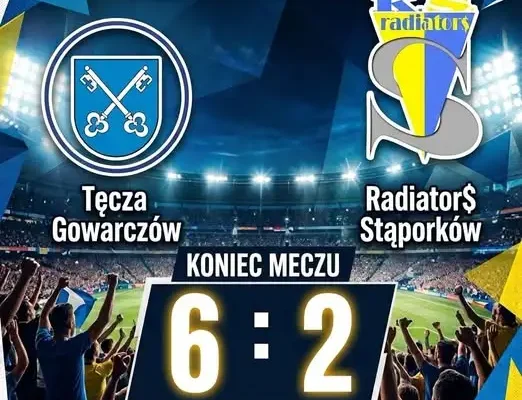 Derby dla Gowarczowa: Wygrana 6:2!
