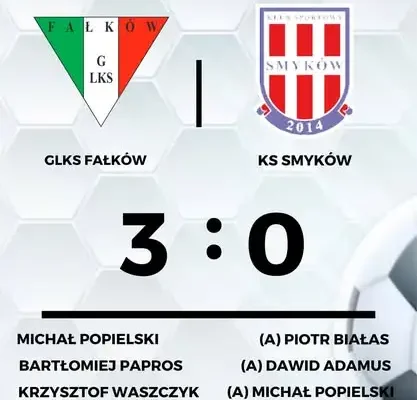 Derbowe zwycięstwo GLKS Fałków. Trzy bramki i debiut Paprosa