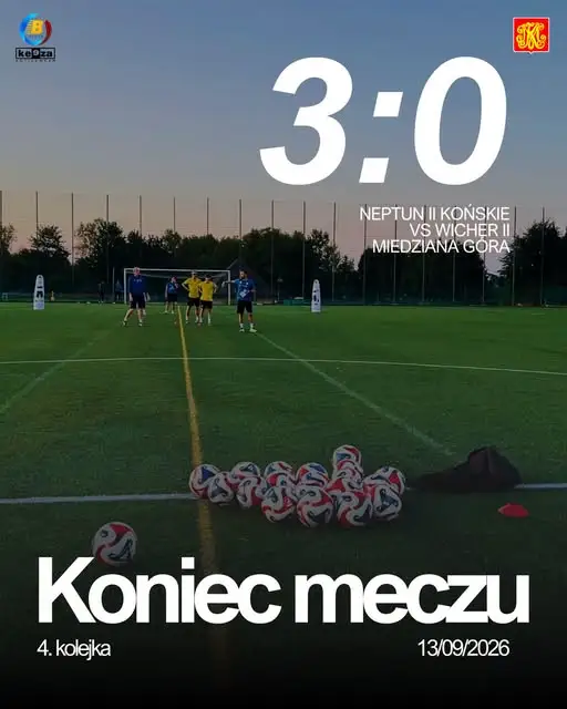 Rezerwy Neptuna Końskie nie zwalniają tempa – trzecie zwycięstwo z rzędu