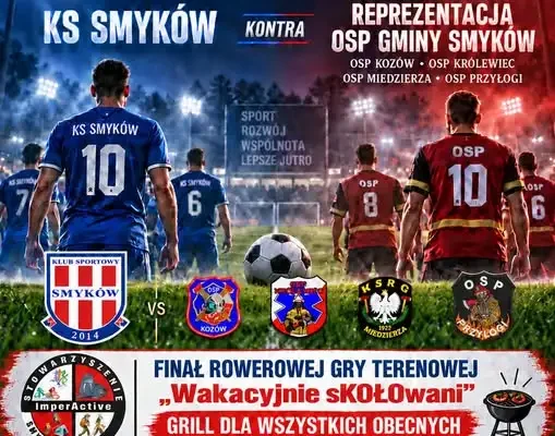 Smyków: otwarcie wyremontowanego Orlika z meczem i finałem gry terenowej