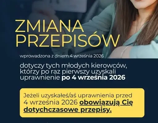 Nowe przepisy dla początkujących kierowców – kogo obejmie okres próbny?