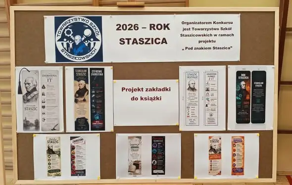 Uczniowie ze Stąporkowa reprezentują szkołę w ogólnopolskim konkursie plastycznym „2026 – Rok Staszica”