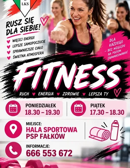 Jesienny sezon fitness w Fałkowie – start już 5 października