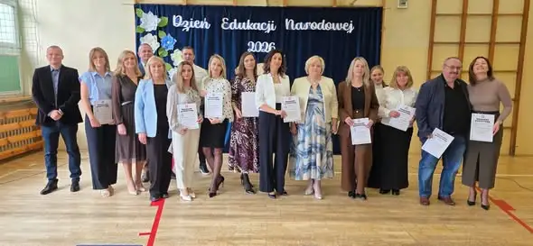 Dzień Edukacji Narodowej w Stąporkowie – nagrody i wyróżnienia dla nauczycieli