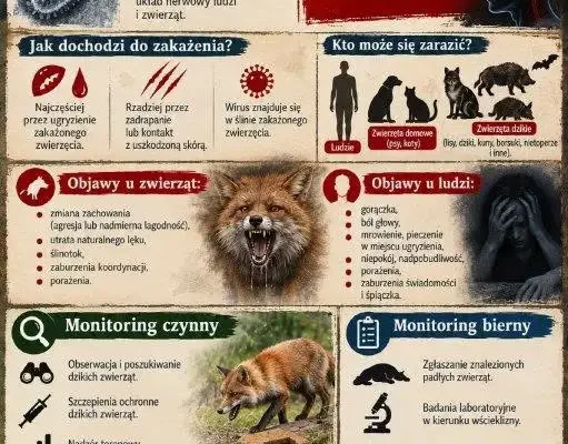 Wścieklizna w województwie świętokrzyskim – Powiatowy Lekarz Weterynarii w Końskich ostrzega