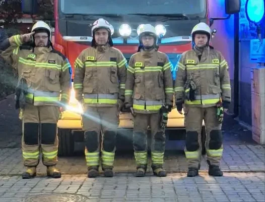 Strażacy z Końskich oddali hołd kolegom poległym na służbie